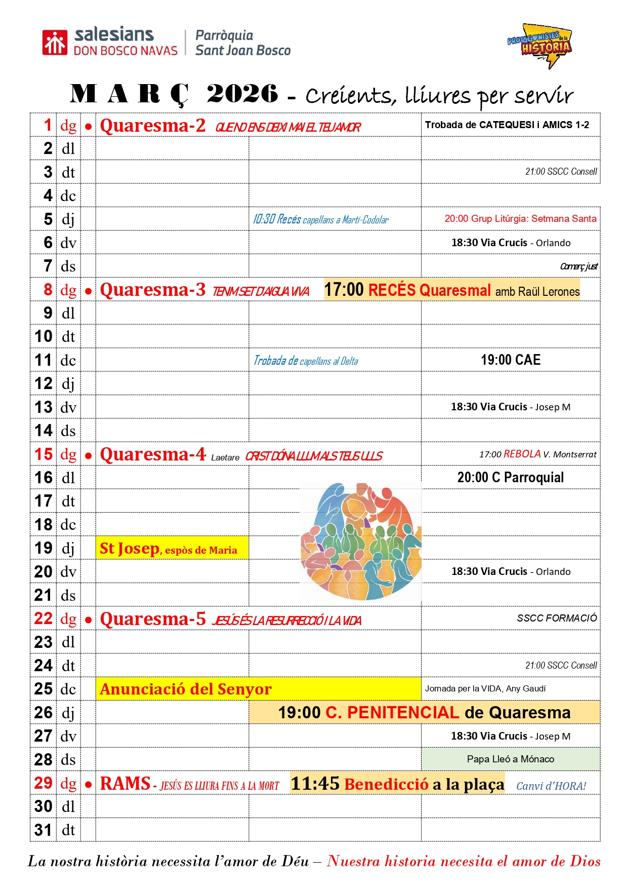 Calendari Activitats
